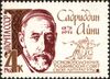 The Soviet Union 1968 CPA 3637 stamp (Sadriddin Ayni and Scene from Story 'Bukhara Executioner').jpg