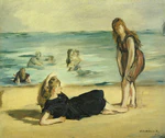 Édouard Manet - Sur la plage de Boulogne-sur-mer.jpg