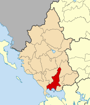 Арта на карте