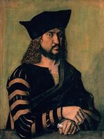Albrecht Dürer - Portrait of Elector Frederick the Wise of Saxony - WGA6914.jpg