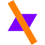 Dual triangular dipyramid net.png