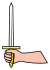 Héraldique meuble Dextrochère.svg