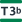 Paris transit icons - Tram 3b.svg