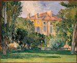 Paul Cezanne, The House of the Jas de Bouffan, c1874.jpg
