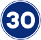 Velocidad mínima (30 km/h)