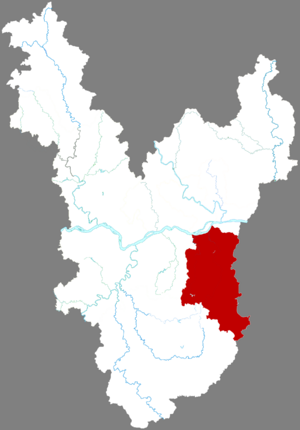 Лунсюй на карте