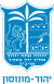 Coat of arms of Yehud-Monosson (blue).svg