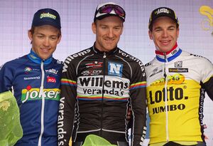 Nokere (Kruishoutem) - Nokere Koerse, 16 maart 2016, aankomst (B11).JPG