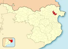 Расположение муниципалитета на карте провинции