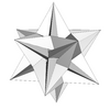 Stellation icosahedron De1f1dg2.png