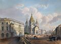 The Church of the Annunciation of the horse guards regiment in St. Petersburg in the 19th century.jpg