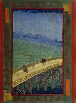 Vincent van Gogh - Brug in de regen- naar Hiroshige - Google Art Project.jpg