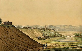 Акварель декабриста-художника Николая Александровича Бестужева (1791—1855).