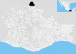 Acatlan de Perez Figueroa Map.svg