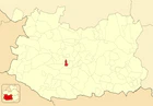 Расположение муниципалитета на карте провинции