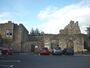 Car park and ruins, Blenkinsopp Castle.jpg