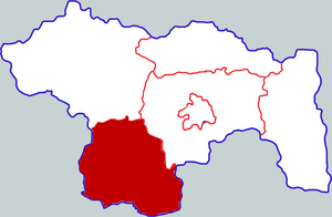 Сянчэн на карте