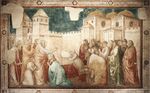 Giotto di Bondone - Scenes from the Life of St John the Evangelist - 2. Raising of Drusiana - WGA09296.jpg