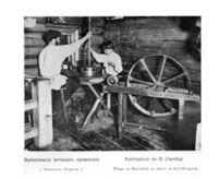 Kustari 053 Vytjagivanie metallicheskoj provoloki.jpg