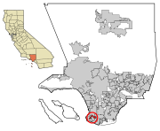 LA County Incorporated Areas Rolling Hills Estates highlighted.svg