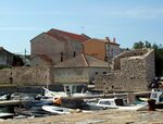 Razanac - city walls and harbour.jpg