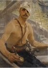 Repin-Study of Cossack (1908).jpg