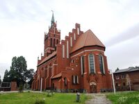 Кирха Святого семейства (вид с Красноармейской ул.), улица Богдана Хмельницкого, 63-а, Калининград, Калининградская область.jpg