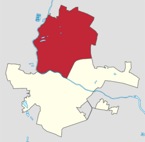 Hrodna (Belarus) Leninsky district.png