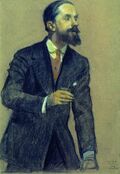 Ivan Bilibin by B.Kustodiev (1914).jpg