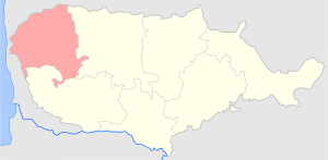 Тельшевский уезд на карте