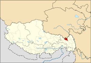 Ривоче на карте