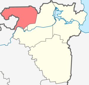 Важинское городское поселение на карте