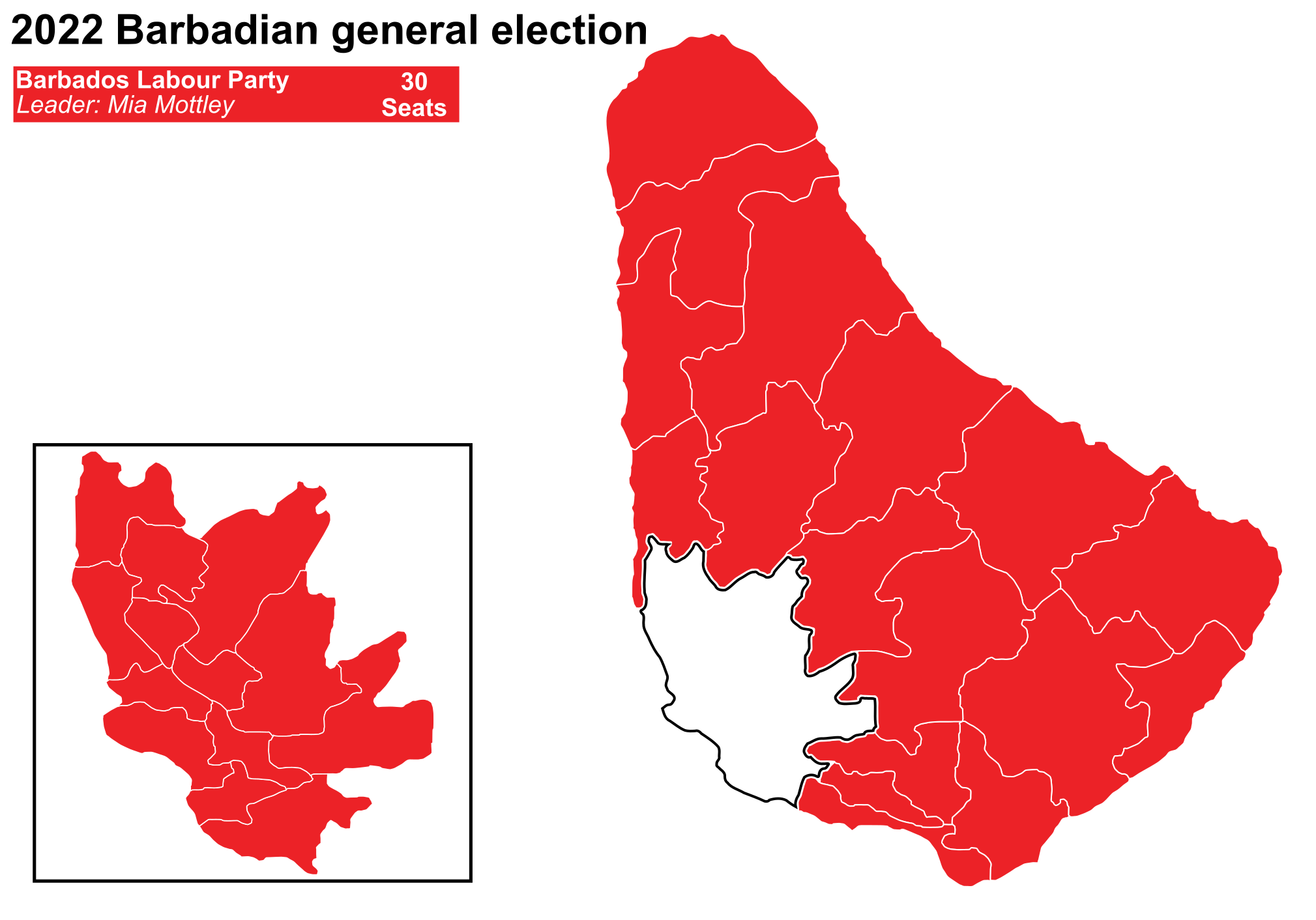 2022 Barbadian general election.svg