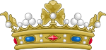 Crown of a Marquis of France (variant).svg