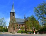 Düsseldorf Kürtenstraße 160 - Kath. Kirche St. Maria unter dem Kreuze - panoramio (1).jpg