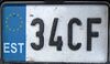 Estonia licenseplate motorcycle.JPG