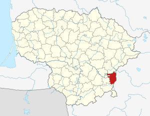 Ново-Вильняский район на карте