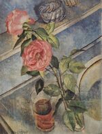 Still-life with roses by Petrov-Vodkin (1922, Kiev).jpg