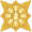 Surya Majapahit Gold.svg