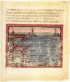 Vergilius Vaticanus - BAV Lat.3225 - f42 - start of the ship race.jpg
