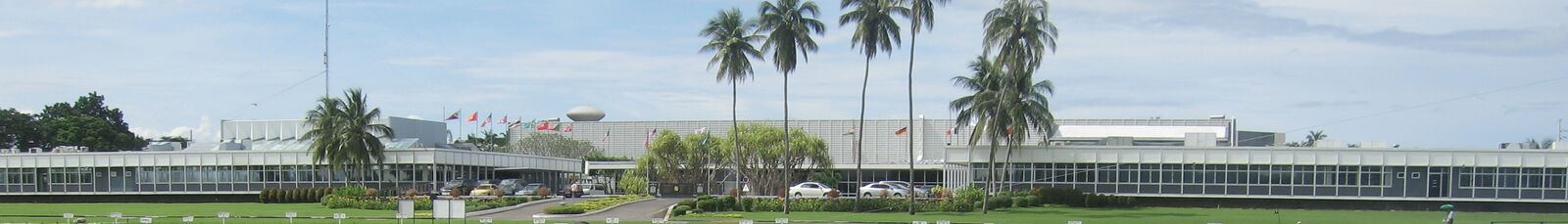 Панорама Международного института риса. Ноябрь 2010.