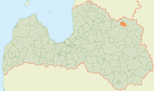 Алсвикская волость на карте
