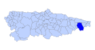 Cabrales Asturies map.svg