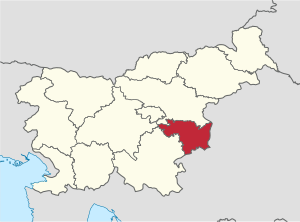 Нижнепосавский регион на карте