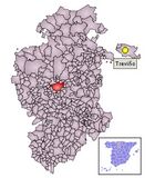 Расположение муниципалитета на карте провинции