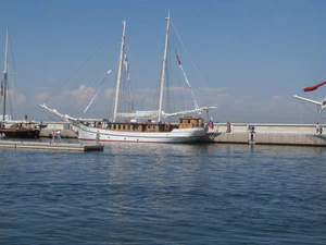Nadezhda at Quay in Haven Kakumae Tallinn 14 July 2018.jpg