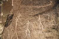 Наскальные рисунки Гобустана