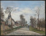 Pissarro - Route de Versailles, Louveciennes, 1870.jpg