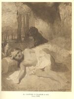 The boy with the dog in the forest (Taras Shevchenko).jpg