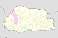 Thimphu Bhutan location map.png